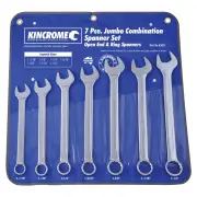 Kincrome K3021 - Jumbo Combination Spanner Set 7 Piece