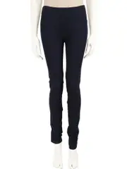 Navy Slim Fit Elasticated Waist Leggings