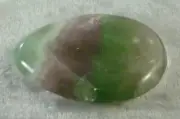 Fluorite Carved Worry Stone