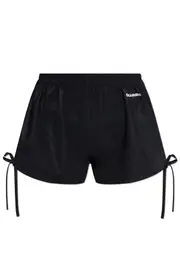 Elastic waist shorts XL,IT44,IT42 Black