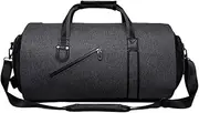 [Generic] Garment Duffle Bags for Travel - Foldable Clothes Storage Bag | Portable Travel Organizer for Coats Shoes Shirts Gym Business Flight Hotel Outdoor Day Trip