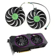 For RX5600XT 5700 5700XT DUAL EVO OC Graphics Card Cooling Cooler Fan T129215SU