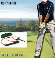Golf Swing Trainer Resistance Band Gym Training Aid Yoga Fitness Belt