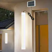 LED Solar Emergency Flashlight Hanging with Hook Portable Lantern Dimmable Multifunctional Type-C Charging for Outdoor E