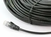 8Ware Cat6a UTP Snagless Ethernet Cable, Black, 15m Length