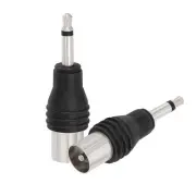 3.5mm Mono 1/8" to TV Male Adapter for TV Radio Stereo Receiver Bose Wave Radio