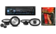 Alpine UTE-73BT In-Dash, S2-S65C 6.5" Component, S2-S69 Speakers & KIT10 AMP Kit