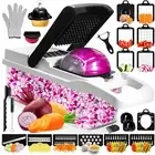 Vegetable Chopper 26-In-1 Multi-Functional Slicer with Container, White & Black