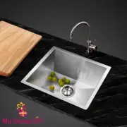 Cefito Kitchen Sink Basin Stainless Steel Under/Top/Flush Mount Bowl 360X360MM