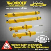 Front + Rear HD Monroe Magnum TDT Shock Absorbers for Isuzu D-Max TF 3.0DT STD (for: Isuzu)