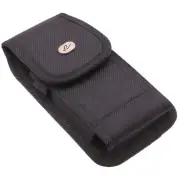 For Samsung Galaxy S22 Plus - Rugged Case Belt Clip Holster Canvas Cover Pouch