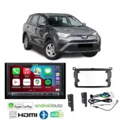 Alpine iLX-702D Stereo Upgrade for Toyota Rav4 2013-2018 Amplified