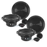 (2-Pairs) Rockford Fosgate P1675-S 240W 6.75" Component Speaker
