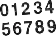Mipcase Professional Mailbox Numbers 3.5cm Self-adhesive Clock Numbers Easy Install