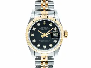 賀成交【JDPS 御典品 / 勞力士專賣】ROLEX錶 69173 DATEJUST G面 自動 中金 編號H33469