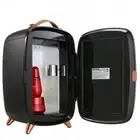 evor Mini Fridge, 6L Skincare Fridge with LED light and HD Mirror, AC/DC Make...