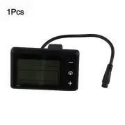 Aquatic Proof Electric Bicycle LCD Screen Featuring Essential Metrics View
