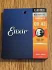 Elixir Electric Guitar Strings Nickel Nanoweb 12002 (Super Light 9-42) NIP
