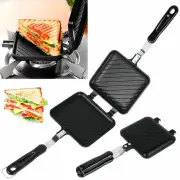 Aluminium Sandwich Toaster Toastie Maker Grill Breakfast Camping Stove Toaster%t