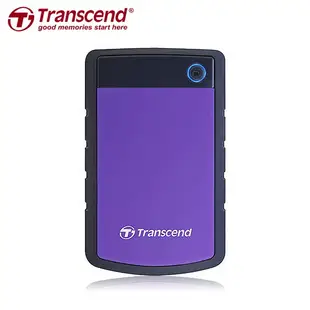 創見 Transcend 25H3 1T 2T 4T USB 3.1 2.5吋 美國軍規抗震 外接硬碟 行動硬碟