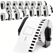 24× Compatible Continuous Label Replacement w/Frame for Brother DK-2205 QL-720NW
