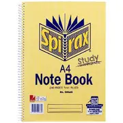 Spirax No. 595A A4 Notebook 240 Pages
