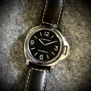 【森岱時計】Panerai Luminor Base PAM112 沛納海 三明治面盤 9.5成新 44mm 盒單全