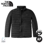 【THE NORTH FACE 男 700FP 防潑水輕羽絨保暖外套《黑》】4NG4/保暖外套/夾克/休閒外套/悠遊山水