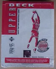 (1)1994-95 UPPER DECK MICHAEL JORDAN RACK PACKS SERIES TWO BASKETBALL SEALED BOX