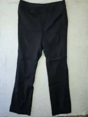BANANA REPUBLIC Dress Pants Women's Size 14 Black Wool NWT! Bootcut HARRISON