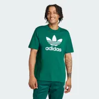 在飛比找momo購物網優惠-【adidas 愛迪達】上衣 男款 短袖上衣 運動 三葉草 