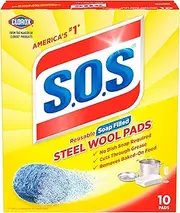 S.O.S 98014 Steel Wool Soap Pad, 1pc, 1