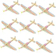 ORFOFE 20 pcs Foam Throwing Gliders for Brightly Colored Airplane Model for Birthday Present to Enhance Creativity and