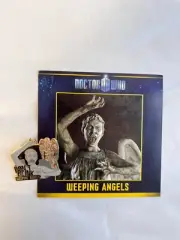 DANBURY MINT THE DR DOCTOR WHO TV PIN ENAMEL BADGE COLLECTION - WEEPING ANGELS