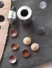 Hole Punching Die Set for Hand Press Machine cuts 12mm hole