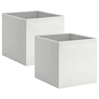 Ikea 2 Pack IKEA DRONA White Storage Box - Cube Storage Boxes 13x15x13"