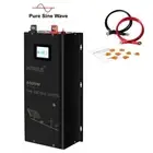 6000W Pure Sine Wave Inverter 24V to 120V 240V Split Phase Solar Home System Off