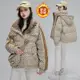 Live Home 時尚羽絨服短版2023冬季新款連帽韓版寬鬆休閒保暖外套出貨
