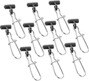 Upgrade Your Fishing Gear: 20pcs Professional Snaps up Down Rings Portable Fishing Line Connectors for Anglers