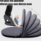 Floor Chair Cushion Folding Padded Gaming Chair Adjustable Floor Seat With Backs