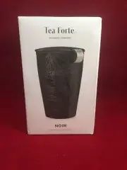 Tea Forte Steeping Cup With Infuser Noir KATI NEW
