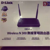 在飛比找蝦皮購物優惠-D-link wireless N300無線寬頻路由器 DI