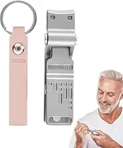 Wide Jaw Fingernail Clippers - Anti-Splash Ergonomic Stainless Steel Manicure Tool,Trim Fingernail Styling Tools, Portable Travel Scissors for Kids, Adults