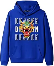 [DSAoTeng] Chinese Dragon 3D Print Hoodie Sweatshirt Kung Fu Chinese Style Dragon 3D Printed Hoodies Pullover Tops for Men
