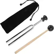 1 Set Tuning Fork Set with Hammer for Musical Instrument Therapy Meditation and Yoga Durable Design for Easy Operation and Long Lasting Use