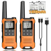 Baofeng BF-T22 Walkie Talkie 16 Channels PMR 446MHz License-Free LED Display VOXs Hands-Free Long-Range Communication Wi