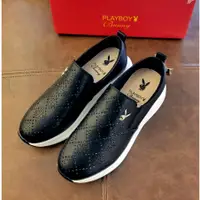 在飛比找蝦皮購物優惠-PLAYBOY 女鞋【永和實體店面】黑色 36~39號 免綁