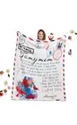 Gifts for Mom, Birthday Gifts for Mom, Light Throw Blanket