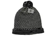 NEFF Mens Black/White Johnny Beanie Knit Hat NWT 17F03021