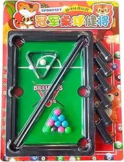 Billiards Games for Kids - Portable Tabletop Sports Game | Tiny Pool Table Set Portable Travel Size Billiards for Office Desk Toys & Tabletop Entertainment